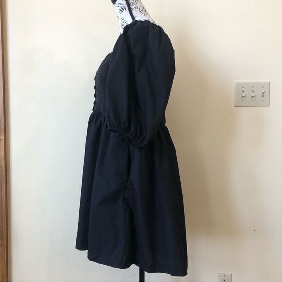 Anthropologie Maeve Puff Sleeve Sweetheart Mini Dress - Picture 6 of 9